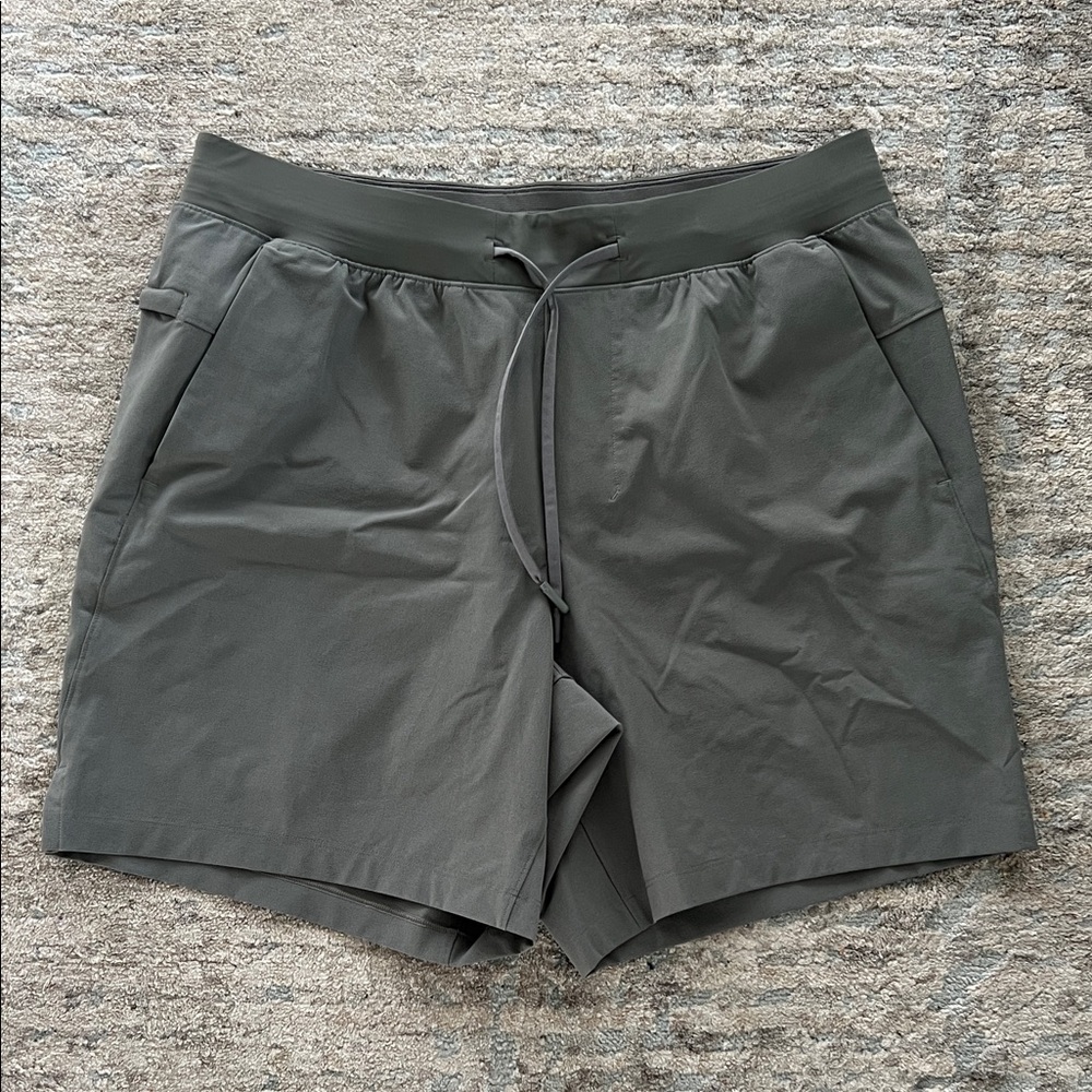 lululemon athletica Men's Dark Gray Athletic Shorts